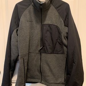 Columbia Men’s Gray/Black Fleece